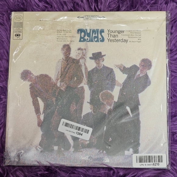 The Byrds Younger Than Yesterday Vinyl Record - Picture 2 of 10